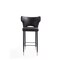 Manhattan Comfort Holguin Barstool in Grey, Black and Gold BS011-GY - alternate 2